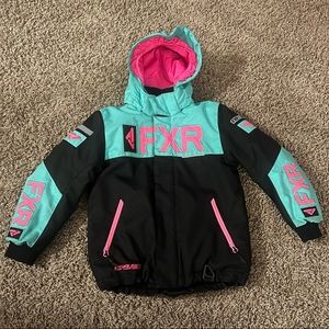 Girls FXR snowmobiling jacket, size 6